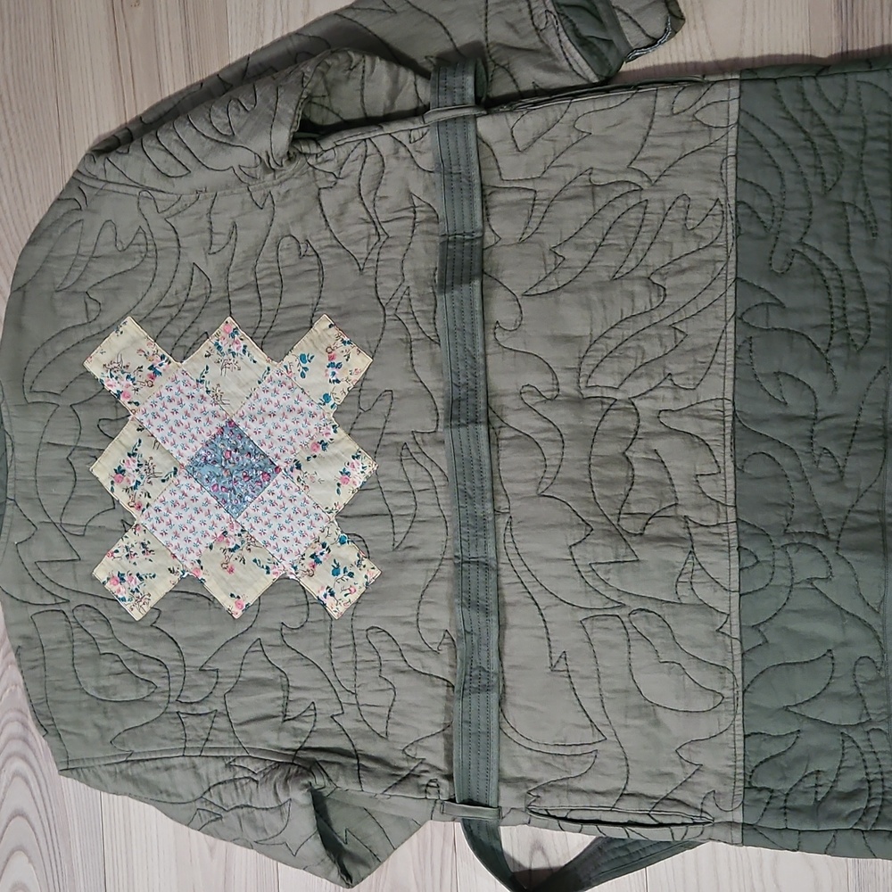 Anthropologie Patchwork Quilted Utility Jacket NWT - image 5